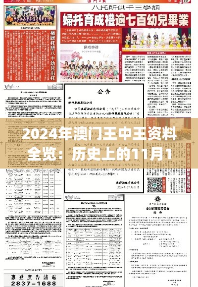 2024年澳门王中王资料全览：历史上的11月19日详解_FCX9.73.69多功能版