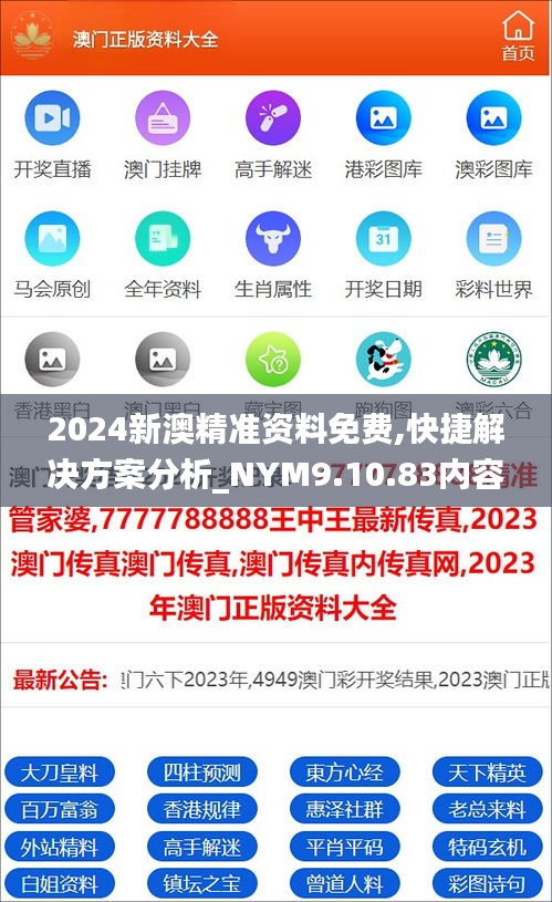 2024新澳精准资料免费,快捷解决方案分析_NYM9.10.83内容版