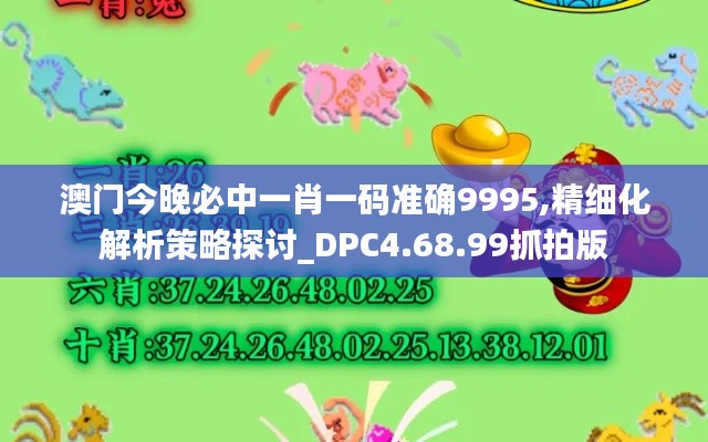 澳门今晚必中一肖一码准确9995,精细化解析策略探讨_DPC4.68.99抓拍版