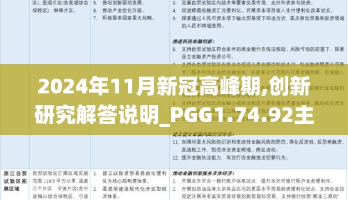 2024年11月新冠高峰期,创新研究解答说明_PGG1.74.92主力版