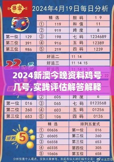 2024新澳今晚资料鸡号几号,实践评估解答解释方法_EPJ5.29.88趣味版