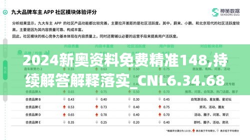 2024新奥资料免费精准148,持续解答解释落实_CNL6.34.68专业版