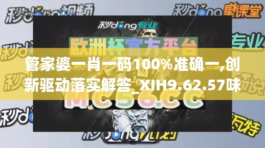 管家婆一肖一码100%准确一,创新驱动落实解答_XIH9.62.57味道版