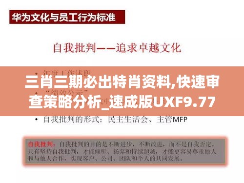 三肖三期必出特肖资料,快速审查策略分析_速成版UXF9.77