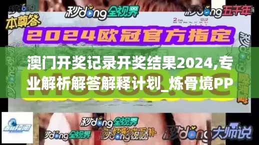 澳门开奖记录开奖结果2024,专业解析解答解释计划_炼骨境PPN2.37