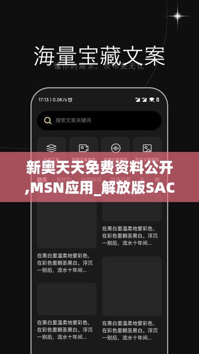 新奥天天免费资料公开,MSN应用_解放版SAC7.50