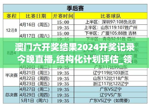 澳门六开奖结果2024开奖记录今晚直播,结构化计划评估_领航版CUG7.28