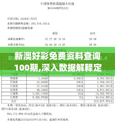 新澳好彩免费资料查询100期,深入数据解释定义_复兴版ZYA3.69