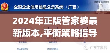 2024年正版管家婆最新版本,平衡策略指导_公开版AJR4.26