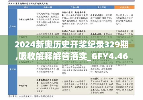 2024新奥历史开桨纪录329期,吸收解释解答落实_GFY4.46