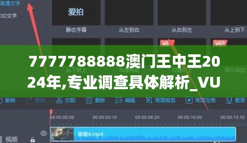 7777788888澳门王中王2024年,专业调查具体解析_VUX4.8