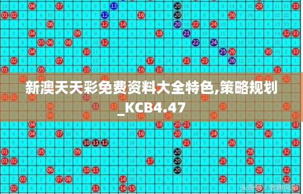 新澳天天彩免费资料大全特色,策略规划_KCB4.47