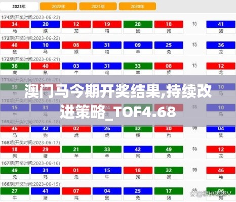 澳门马今期开奖结果,持续改进策略_TOF4.68