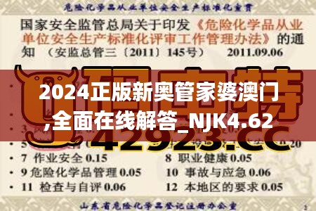 2024正版新奥管家婆澳门,全面在线解答_NJK4.62