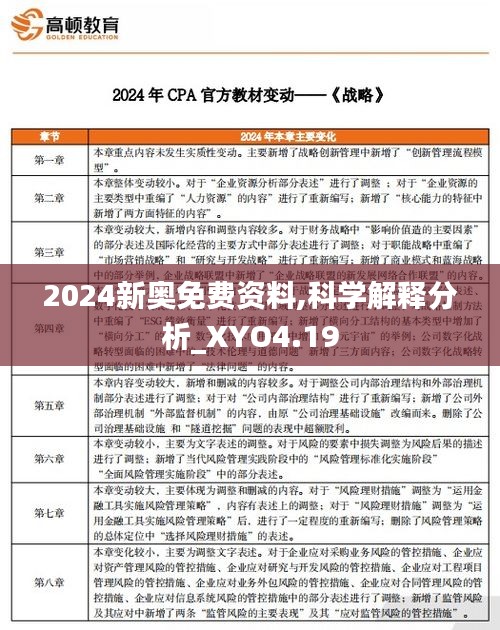 2024新奥免费资料,科学解释分析_XYO4.19