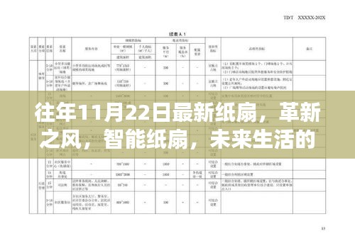 革新之风，智能纸扇，未来生活的新选择。