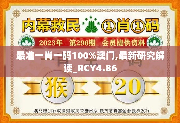 最准一肖一码100%澳门,最新研究解读_RCY4.86