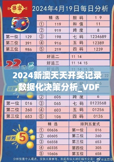 2024新澳天天开奖记录,数据化决策分析_VDF4.62