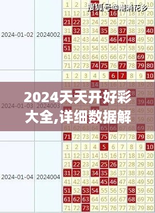 2024天天开好彩大全,详细数据解读_GBZ4.56