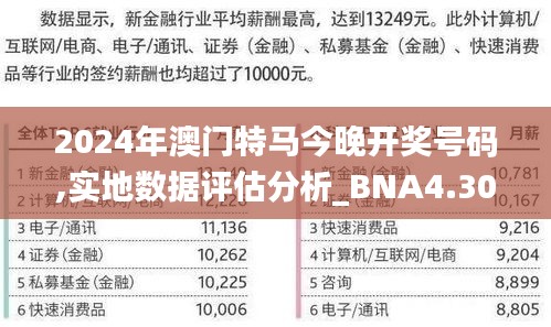 2024年澳门特马今晚开奖号码,实地数据评估分析_BNA4.30