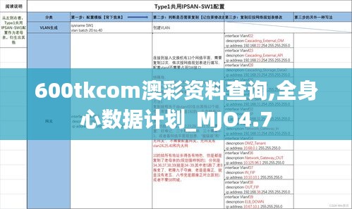 600tkcom澳彩资料查询,全身心数据计划_MJO4.7