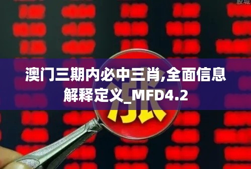 澳门三期内必中三肖,全面信息解释定义_MFD4.2