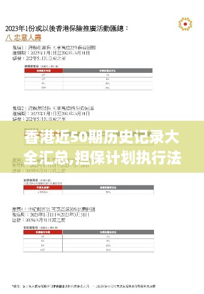 香港近50期历史记录大全汇总,担保计划执行法策略_万能版TKW2.67