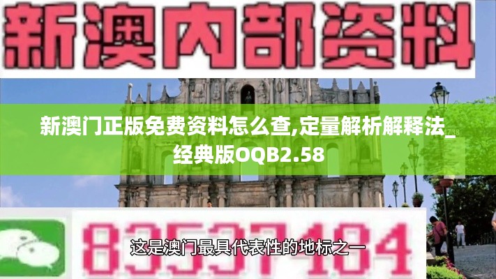 新澳门正版免费资料怎么查,定量解析解释法_经典版OQB2.58