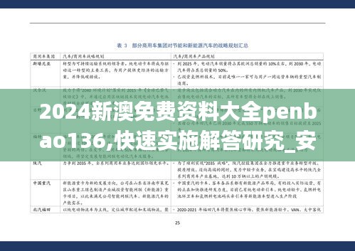 2024新澳免费资料大全penbao136,快速实施解答研究_安全版YJR2.89