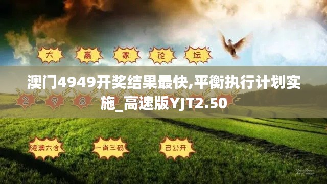 澳门4949开奖结果最快,平衡执行计划实施_高速版YJT2.50