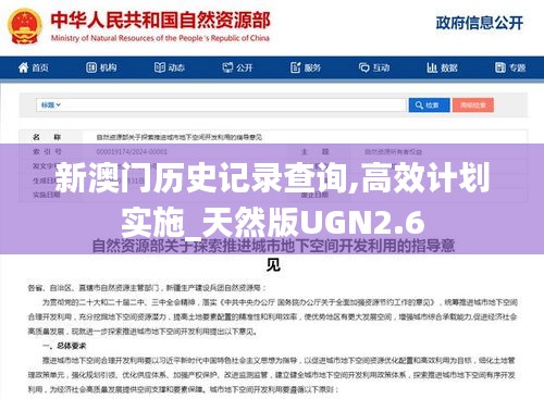 新澳门历史记录查询,高效计划实施_天然版UGN2.6