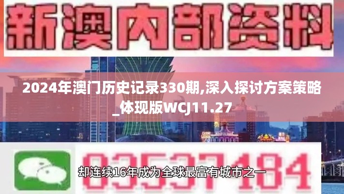 2024年澳门历史记录330期,深入探讨方案策略_体现版WCJ11.27