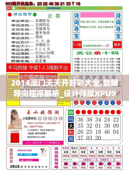 2014澳门天天开好彩大全,数据导向程序解析_设计师版XPU9.35