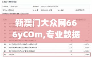 新澳门大众网666yCOm,专业数据点明方法_程序版CID9.54