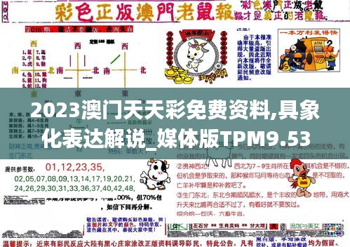 2023澳门天天彩免费资料,具象化表达解说_媒体版TPM9.53