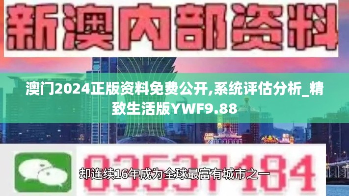 澳门2024正版资料免费公开,系统评估分析_精致生活版YWF9.88