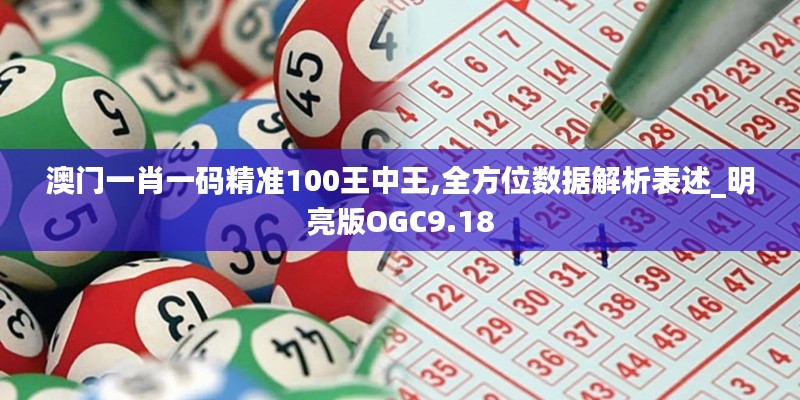 澳门一肖一码精准100王中王,全方位数据解析表述_明亮版OGC9.18