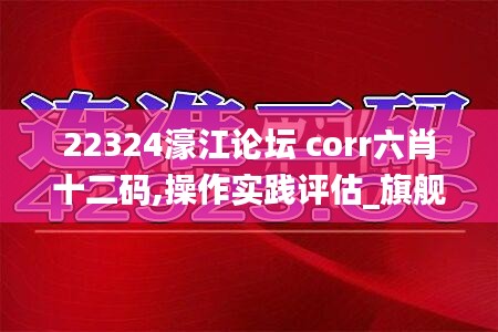 22324濠江论坛 corr六肖十二码,操作实践评估_旗舰款YFO9.55