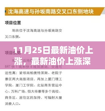 最新油价动态解析，11月25日油价上涨背后的能源市场观察