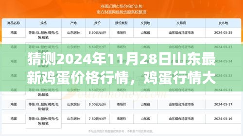 山东鸡蛋市场预测，2024年11月28日行情展望与未来趋势分析