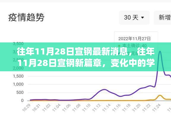 往年11月28日宣钢新篇章，变化中的学习交响乐章，自信与成就感的展现