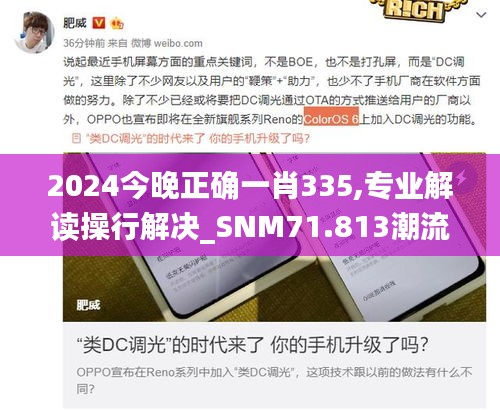 2024今晚正确一肖335,专业解读操行解决_SNM71.813潮流版