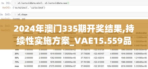 2024年澳门335期开奖结果,持续性实施方案_VAE15.559品牌版