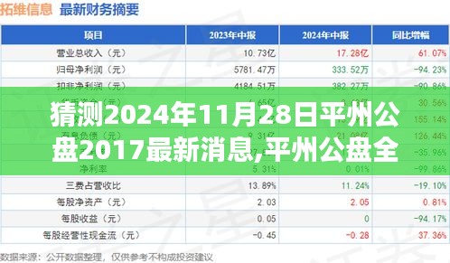 揭秘平州公盘全新科技产品，智能生活新纪元引领未来预见体验——平州公盘最新消息前瞻（2024年11月28日）