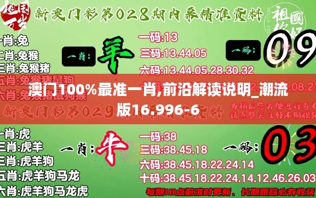 澳门100%最准一肖,前沿解读说明_潮流版16.996-6