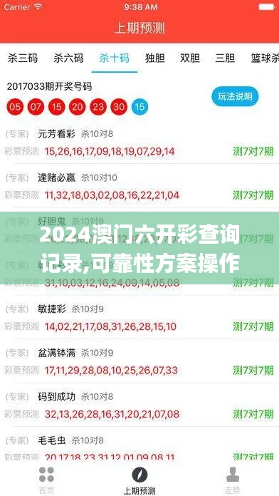 2024澳门六开彩查询记录,可靠性方案操作_钱包版67.271-3