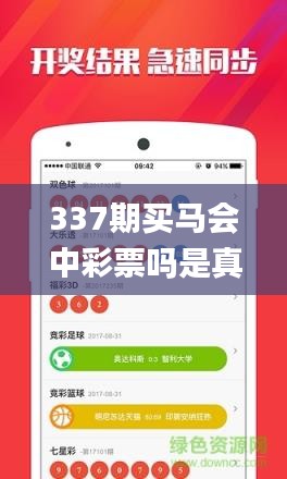 337期买马会中彩票吗是真的吗,创新执行设计解析_专业款74.153-8