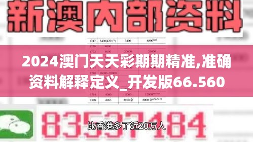 2024澳门天天彩期期精准,准确资料解释定义_开发版66.560-6