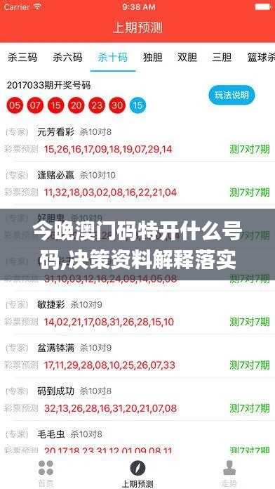 今晚澳门码特开什么号码,决策资料解释落实_豪华款18.788-5