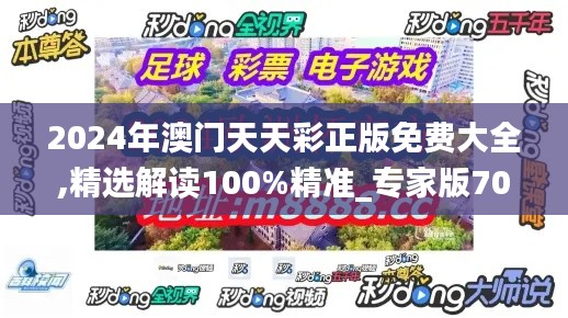 2024年澳门天天彩正版免费大全,精选解读100%精准_专家版70.997-2